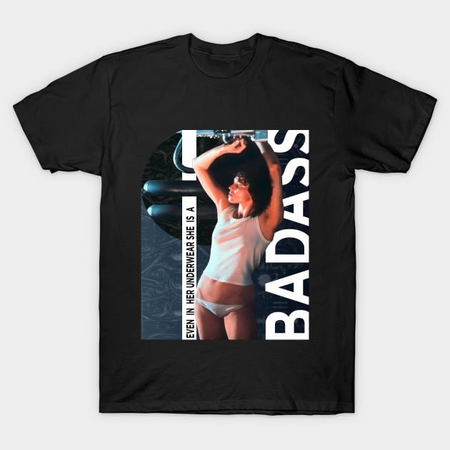 Badass For Ever - Vintage Movie Collection T-Shirt by SimonSay